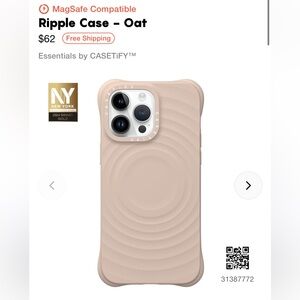 Ripple Case - (Oat) iPhone 14 Pro Max
